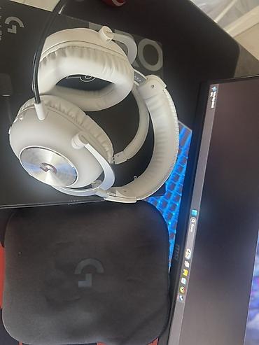 logitech mx: Беспроводные гарнитуры, Logitech, Б/у, цвет - Белый — 2