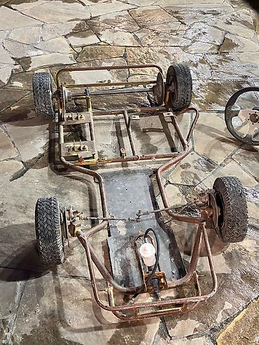 4 ayaq: Karting şassisi və yürüş hissələri - Boru karkaslı karting şassisi, 4 — 2