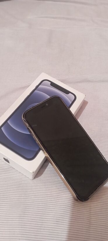 12 iphone: IPhone 12 mini, 128 GB, Mavi, Zəmanət, Simsiz şarj