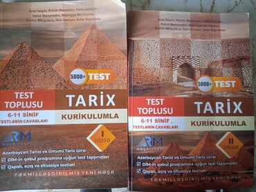 Kitablar, jurnallar, CD, DVD: Anar İsayev TEST TOPLUSU 1ci hissə köhnə nəşrdir 2ci hissə yeni