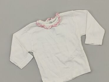 bluzka do białego garnituru: Bluzka, 0-3 m, stan - Bardzo dobry