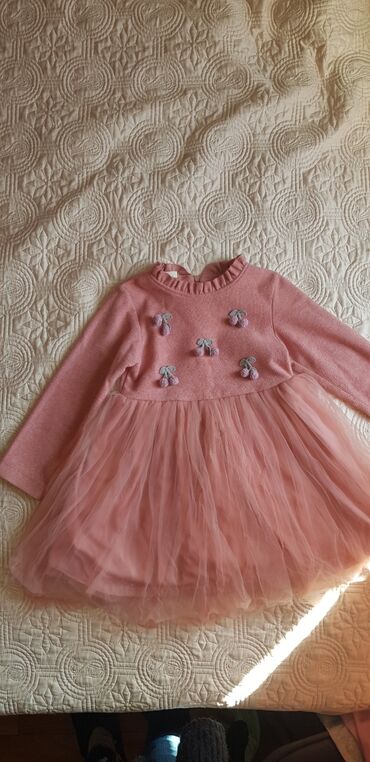 Платья: Детское платье, цвет - Розовый, Б/у — 1