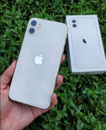 iphone 11 qiymeti irsad: IPhone 11, 128 GB, Ağ, Face ID