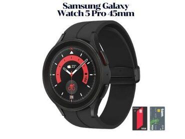 samsung watch 4 qiymeti: Yeni, Smart saat, Samsung, Sensor ekran, rəng - Qara