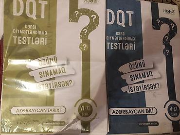 Kitablar və jurnallar: DQT testləri hər mövzuya aid sinagi toplusu 3 azn verilir 28 maya — 3