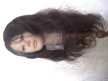 Perike i klipse: Duga lace front perika od prirodne kose crne boje Prednost ove lace — 4