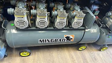 компре: Безмасляный воздушный компрессор MINGBAO 1600WX4/150L - Тип: Oil Free — 1