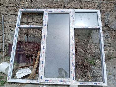 plasti̇k pencere: Двухстворчатое Пластиковое окно