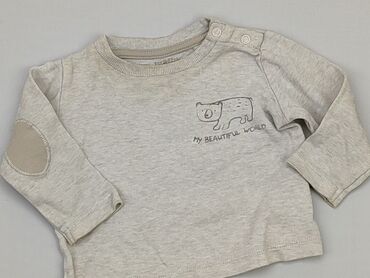 krótkie spodenki chłopięce 4f: Sweatshirt, Lupilu, 3-6 months, condition - Good