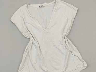 biała spódniczka w czarne kropki: T-shirt, Zara, S, stan - Zadowalający
