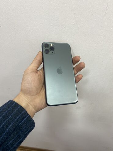 Apple iPhone: IPhone 11 Pro Max, 256 GB, Space Gray, Zəmanət, Simsiz şarj, Sənədlərlə