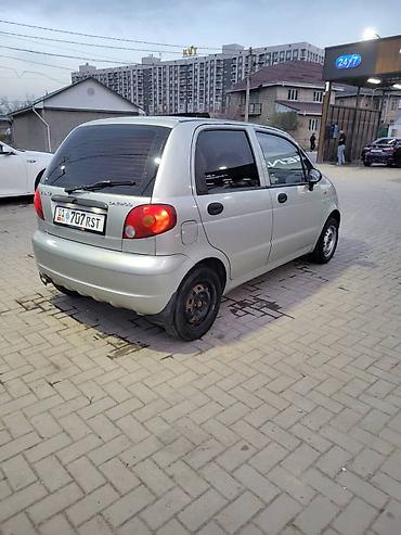 араба ош: Daewoo Matiz: 2007 г., 0.8 л, Механика, Бензин, Хэтчбэк — 4