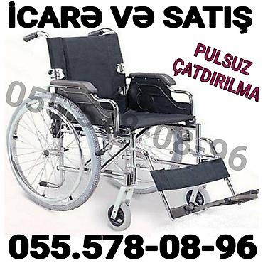 Məhsul: Manual əlil arabası – icarə və satış Xüsusiyyətlər: - Möhkəm