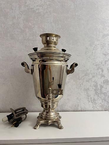 electric samovar: Yeni Elektrik Samovar, 4 l, Ünvandan götürmə — 1