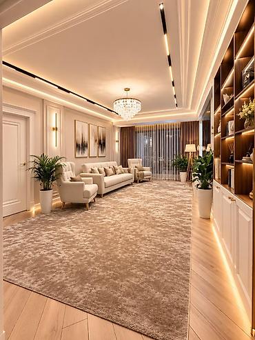 lux: 3 комнаты, 103 м², Средний Джал Элитка, 10 этаж, Дизайнерский ремонт — 8