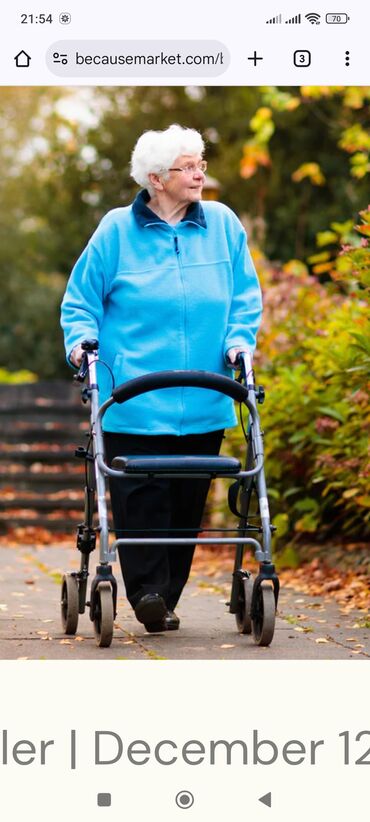 çəlik qiymətləri: Rollator çox az işlənib təzə kimi.tormuzu işləyir hər bir yeri