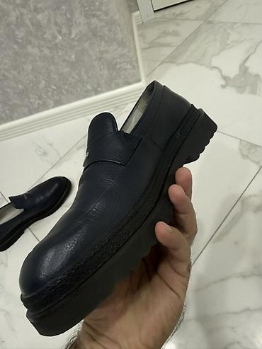 jeven brus libido: Məhsul: Kişi loaferi (LA FABRICA) - Rəng: Tünd göy (navy) - Üst — 2