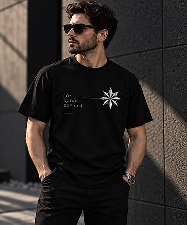 hv8 ultra max: 🖤 Qara Premium T-shirt — «SÖZ QƏDƏR DƏYƏRLİ» Fərqli üslub. Güclü — 6