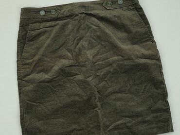 plisowane spódnice butelkowa zieleń: Spódnica, S, stan - Dobry