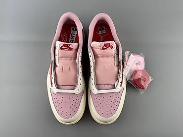 jordan 1: Məhsul: Nike x Cactus Jack Air Jordan 1 Low – çəhrayı/ağ/qırmızı rəng — 7