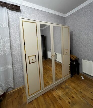 Yataq otağı dəstləri: Yeni, Açılan, 4 qapılı Düz dolab