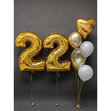 Воздушные шары и принадлежности: Наборы воздушных шаров с цифрами и декоративными связками - Большие at lalafo.kg — 12 Воздушные шары и принадлежности: Наборы воздушных шаров с цифрами и декоративными связками - Большие — 12