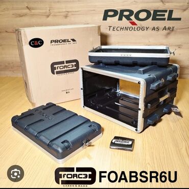 темир комуз: Proel FORCE FOABSR6U — профессиональный рэк‑кейс 6U для монтажа аудио‑
