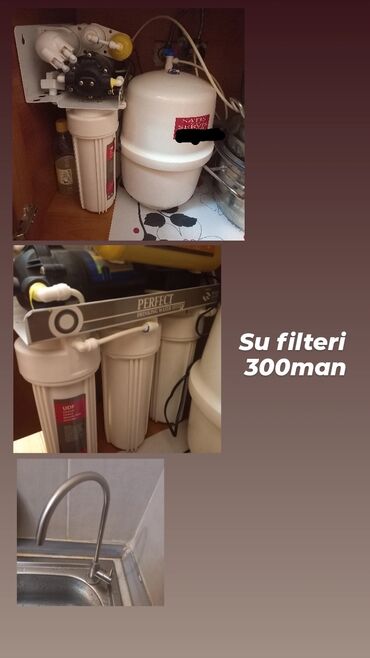 filter su: Su filtiri 2ay işlənib razılaşmaq olar