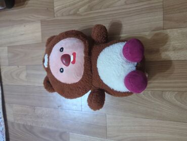 машину для детей: Мягкая игрушка «Мишка» - Тип: плюшевая игрушка/подушка-игрушка -