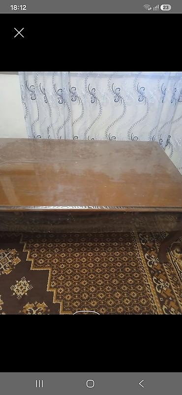 xoruzun ağ əti: Jurnallı stol - Material: bərk ağac - Rəng: qəhvəyi (klassik taxta — 1