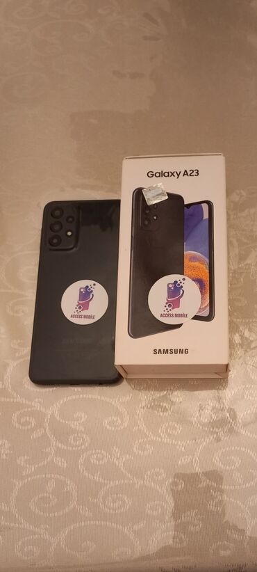 samsung galaxy s23 ultra qiymeti: Samsung Galaxy A23, 64 GB, rəng - Qara, Sensor, Barmaq izi, İki sim kartlı