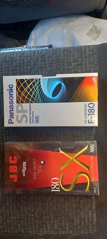 cd: VHS videokasetlər – 180 dəqiqə - Modellər: Panasonic SP E-180 — 1