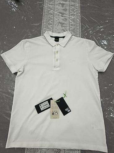 Мужская футболка, XL, Boss, Новый, цвет - Белый, Самовывоз, Платная доставка