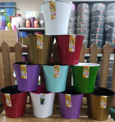 Горшки для растений: Цветочные горшки Кашпо для растений Грунты Удобрение Добавки — 7