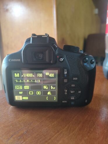 rəqəmsal fotokameralar: Canon 1200D tam işlək ideal vəziyyətdədir. Təkcə body+adaptor+1ədəd