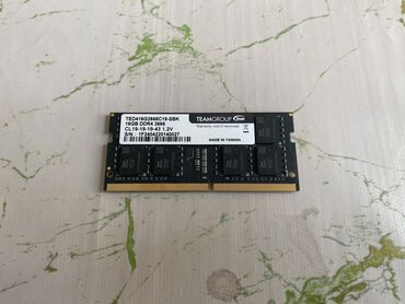 Модемы и сетевое оборудование: Noutbuk üçün DDR4 16GB RAM. Əla vəziyyətdədir