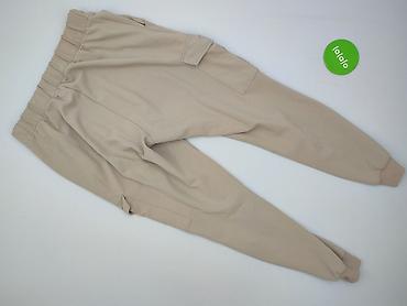 bezowe dresy reserved: Spodnie cargo damskie, rozmiar XL — 4