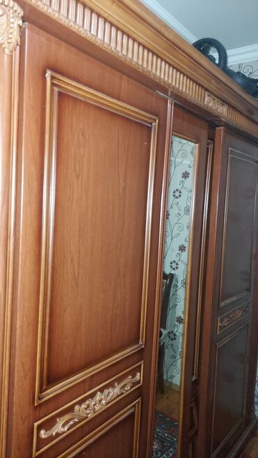 Yataq otağı dəstləri: İkinəfərlik çarpayı, Termo, Dolab, Komod, İşlənmiş — 5