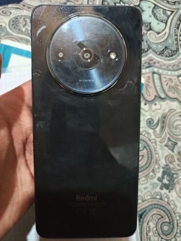 поко ф5про: Redmi, Redmi A3, Колдонулган, 128 ГБ, түсү - Кара, 2 SIM
