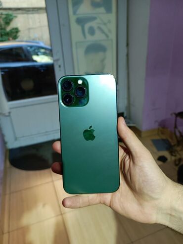 dubayski ipone: IPhone 13 Pro Max, 128 GB, Barmaq izi, Face ID