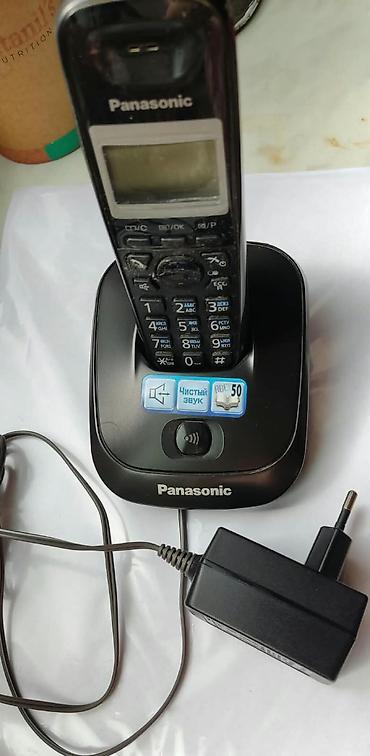 Stasionar telefonlar: Stasionar telefon Panasonic, Simsiz, İşlənmiş, Pulsuz çatdırılma — 4
