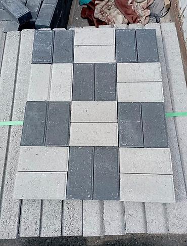 Евробрусчатка: Прессованная брусчатка высокого качества,в форме кирпича,есть все — 9