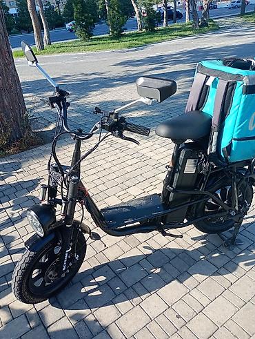 Транспорт: Elektrik motosiklet – yükdaşıma və şəhərdaxili çatdırılma üçün — 1