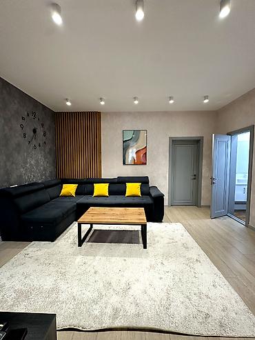 mega hous: 3 комнаты, 96 м², Кок-Жар мкр Элитка, 10 этаж, Евроремонт — 2