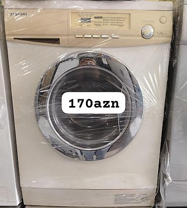Məişət texnikası: Samsung önyükləməli paltaryuyan maşın - Tutum: 5.2 kq - İdarəetmə — 1