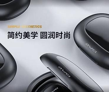 Аудиотехника: Awei T80 наушники беспроводные спортивные Воздушные наушники Bluetooth — 2