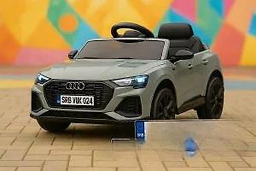 traktor igracka za decu: Dečiji električni automobil – licencirani Audi stil, siva boja - — 8