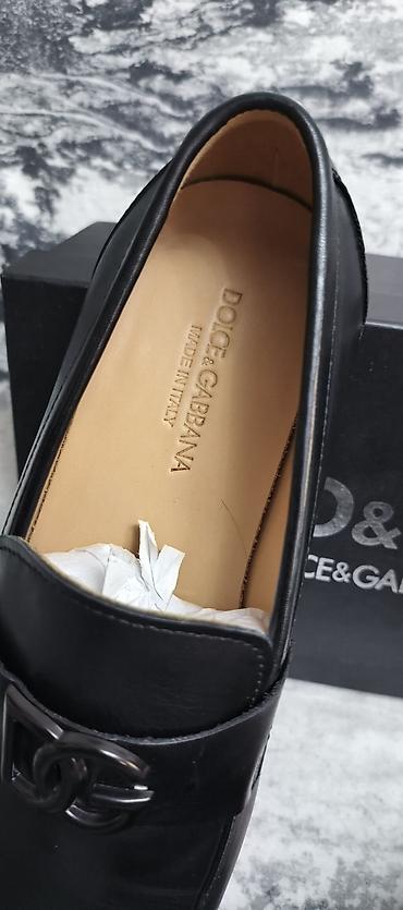 Ayaqqabılar: Кожаные туфли Итальянского бренда Dolce Gabbana. Размер 43. Made in — 5