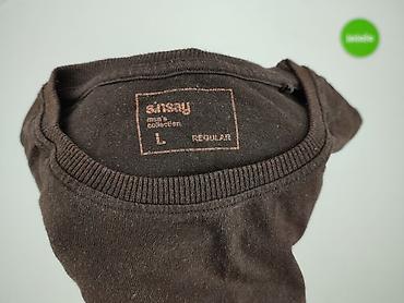 sinsay koszulka basic: Sinsay, Koszulka dla mężczyzn, rozmiar L — 4