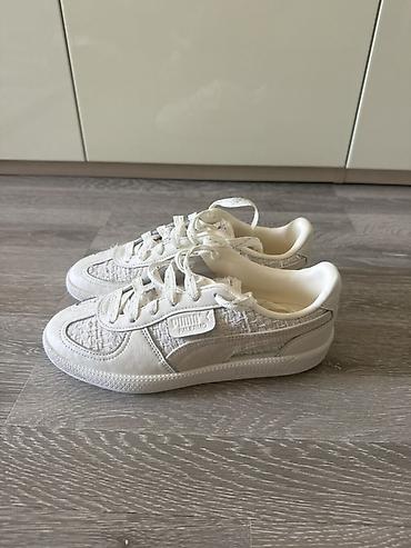 puma кеды: Кроссовки, 38, Puma, Новый, цвет - Бежевый, Самовывоз — 2